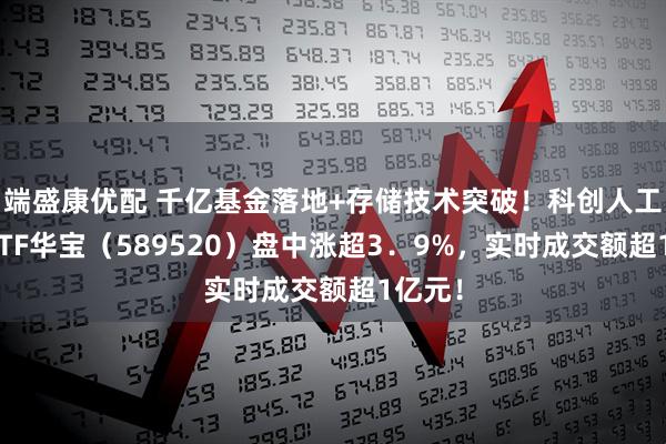 端盛康优配 千亿基金落地+存储技术突破!科创人工智能ETF华宝(589520)盘中涨超3.9%,实时成交额超1亿元!