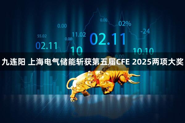 九连阳 上海电气储能斩获第五届CFE 2025两项大奖